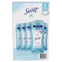 Secret 데오드란트 스틱 솔리드 파우더 프레쉬 1.60 oz (4개)