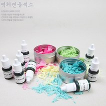 캔들씨 고농축 액상 캔들 디퓨저 색소 지용성 액체 염료 소이왁스 (23컬러) 10ml, 5.브라운