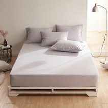 마인 S01 순면 홑겹 매트커버 SS 11색 110x200x34:스카이블루