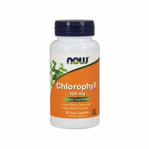 NOW Foods 나우푸드 엽록소 보충제 100mg 90캡슐