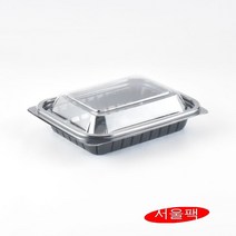 KS-0912-1 일회용 PET 반찬용기 200세트, 투명
