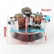 Raizi-5 인치/125mm 부시 해머 휠 코팅 제거 석재 콘크리트 테라초 리치 표면 에폭시 코팅 해머 플레이트, 02 5 8-11 USA Thread