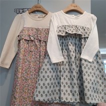 셀러허브 1 치크 DP01 으븐 레이어드 원피스 CKOM21T6G