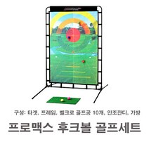프로맥스 후크볼 골프 피칭세트 벨크로공