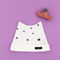 조아뜨 조아뜨 신생아 순면 모자 아기 유아 외출 비니