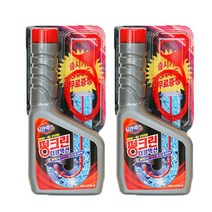 펑크린 더블액션 배수구 세정제 500ml + 배수관 이물질 제거 기구 세트, 2세트