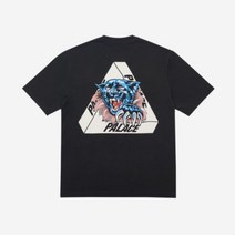 [정품] 팔라스 립드 티셔츠 블랙 - 19FW Palace Ripped T-Shirt Black