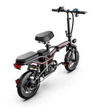 배달 전기자전거 륜전기 자동차 자전거 접이식 소형 운전, 01 48V8A 25KM, 한개옵션1