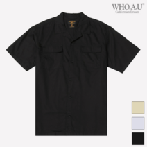후아유 WHO.A.U W 솔리드 투포켓 셔츠_WHYW82428C