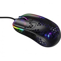Xtrfy MZ1 Zys Rail 로켓 점프 닌자가 디자인한 경량 게이밍 마우스, Black