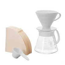 코스트코 하리오 V60 세라믹 드리퍼 세트 드립커피 핸드드립 내열유리