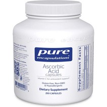비타민Pure Encapsulations - Ascorbic Acid250 Cap, 1개