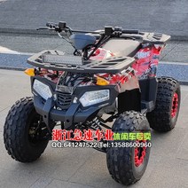 충전식 사륜 바이크 오토바이 산악 ATV Ares 4륜 성인용 오프로드 차량 125cc 전 지형 자전거 125CC, [01] 낙서 색상