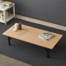 조은세상 베일리 접이식 테이블B 1200x600, 내추럴