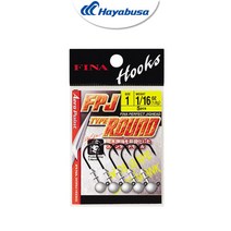 하야부사 피나훅 FF157 라운드 지그헤드 루어낚시바늘 낚시바늘