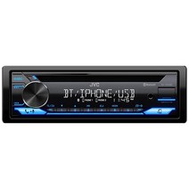 카오디오 JVC KDT710BT 외부 마이크 CD MP3 USB AUX 입력 AMFM 라디오 고출력 앰프 Amazon Alexa 음성 자동차 스테레오 단일 소음 Bluetooth, Single DIN Receiver + CD Playe
