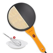 가정용 팬케이크 크레페 전병 춘권 전기팬 후라이팬, 화이트 Maifan 스톤 코팅 + 스테인레스