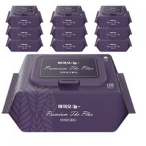 바이오늘 프리미엄 더 플러스 엠보싱 유아물티슈 캡형, 120매, 480팩