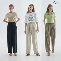 어썸핏 24SS 여성 썸머 새틴 와이드 팬츠 3종 (PWWW)