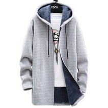 코디코치 기모 안감 롱 가디건