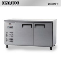유니크 테이블 냉동고 1500 올냉동 업소용 UDS-15FTAR, 내부스텐, 아날로그, 좌측