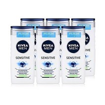 니베아 남성용 감성 샤워 젤팩 6x250ml Nivea Men 427860, Fresh fragrance_250 ml (6er Pa