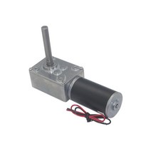 웜기어 감속기 모터 DC12V 24V 강한 토크 웜 기어 박스 감소 반전 된 Type-D 긴 샤프트 고전력 모터 커튼 5, 08 7 RPM_01 DC 12V