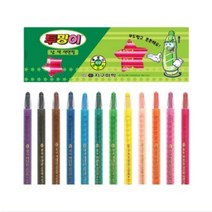 지구화학 투명이 샤프식 채점 색연필 (롤링형) 12자루/1타, 보라