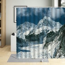 3중 방한커튼 누빔 속 중문 화이트 암막 패딩커튼 연보라 안방 복층 34평거실 비암막 겨울 풍경 스노우 피