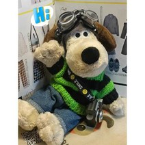 생일 선물 펜던트 인형 강아지, A