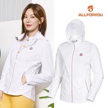 올포유 [올포유] [모델착장]여성 나일론 스판 후드 점퍼 AWJUJ5305-100_G
