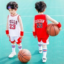 트렌디한아빠 아동 어린이 조던 농구복 NBA 농구유니폼 초등학생 스포츠 운동 단체 상하복