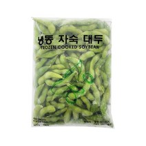 냉동 자숙 대두 콩 450g 껍질콩 잡곡 농산물 풋콩 에다마메 완두콩 주전부리 안주용, 1개