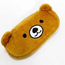 [모비딕컴퍼니] 메쉬파우치 학생필통 분리필통 필통선물 봉제파우치 팬시류 초등필통 phiao, 잇★ 귀여운 초코베어 페이스 슬림 펜슬 파우치 필통, 잇★ 1 곰돌이