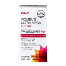 GNC [GNC][AK백화점] 우먼스울트라메가 50+(60정), 선택완료, 옵션선택