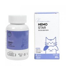 멍냥이랑 헤모스타 반려동물 영양제 60g, 철분, 11개