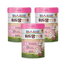 [파스퇴르] 위드맘 산양 제왕 1단계 3캔