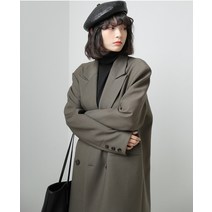 여성 봄 가을 사파리 야상 후드점퍼 빅사이즈 인박카044