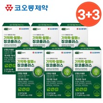 식약처 인증 은행잎 추출물 징코 플러스 혈행 기억력 인지력 개선 도움 두뇌 뇌 건강 영양제, 6개, 30캡슐