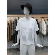 데무 프론트 로고 프린트 티셔츠(MW2304945)