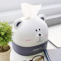 두루마리 휴지케이스 롤티슈 케이스 스위티 베어 / 답례품 선물, 퍼플