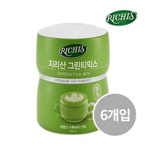 리치스 지리산 그린티믹스 550g x 6개 1박스