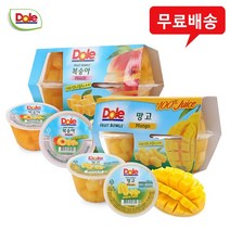돌 후룻볼(4개입)x2팩(복숭아1팩＋망고1팩)/무배