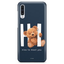 갤럭시A7 2018 케이스 테디베어 디자인 하드