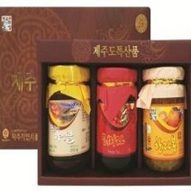 선물세트 제주직송 특산물 한라봉차 오미지차 한라산야생꿀 250g*3 부모님 어르신 활력보조제 성인, 단품, 단품