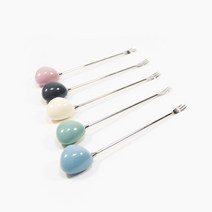 삼미 조약돌 롱티포크-디저트포크-롱포크-조약돌포크, 다크그레이
