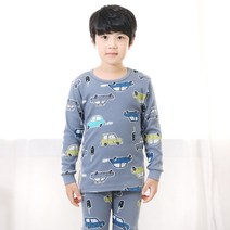 아동용 사각자동차 9부 20수 후라이스 실내복 상하벌