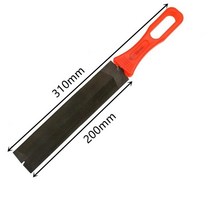 컷쏘 충전식 전동 절삭톱 벌초 배터리 1pc 가지 치기 톱 파일 다이아몬드 모양의 파일을 날카롭게하고 교정하기위한 손 톱 목공 목공 손 도구, 8 인치