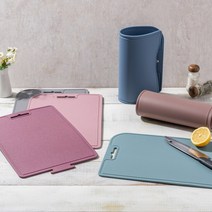 국산 실리콘 양면 이유식/야채/중/대도마 두께, 올원리빙 실리콘 대도마 (다크핑크)