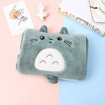 Winter Hand Warmer 220V 420W Rechargeable Safety Keep Warm Electric Hot Water Bottle Bag Fluff Hands, [04] green